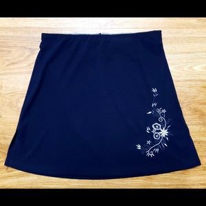 Dark navy blue skirt